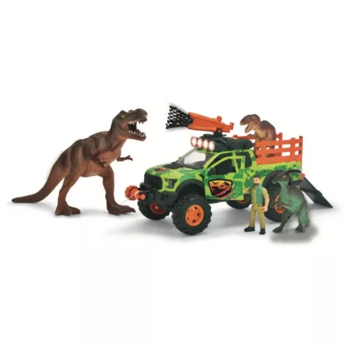 Dickie Toys Ford Raptor dinóvadász terepjáró játékszett