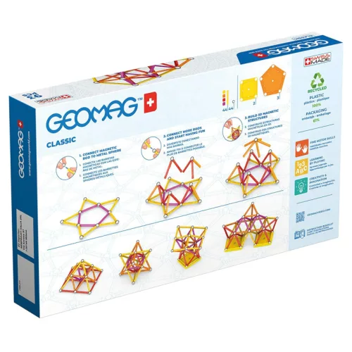 Geomag Classic Green Line mágneses építőjáték (93 db-os)