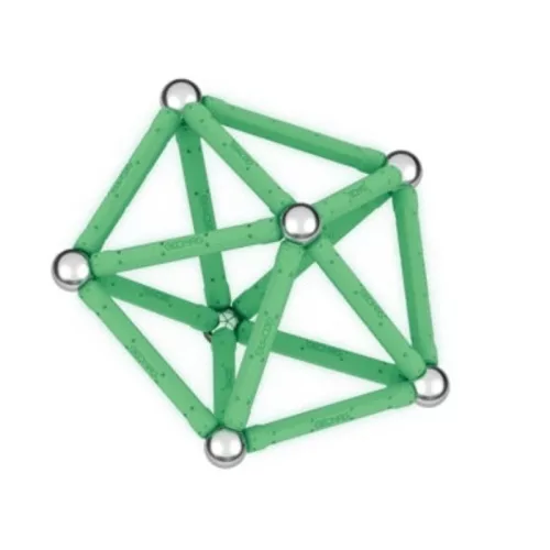 Geomag Foszforeszkáló mágneses építőjáték 60 db