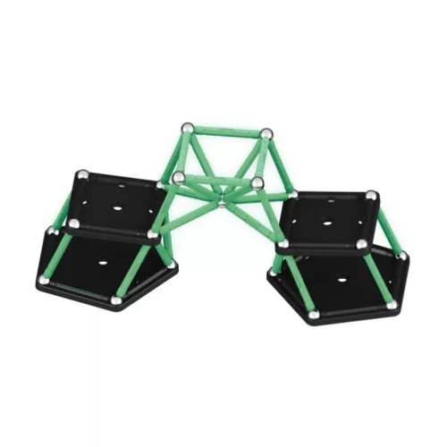 Geomag Foszforeszkáló mágneses építőjáték 60 db