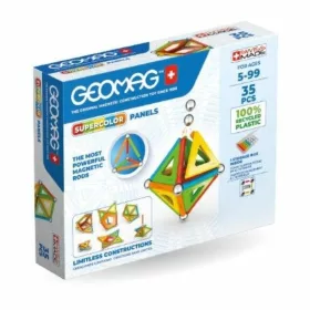 Geomag Supercolor Panels Recycled mágneses építőjáték (35 db)