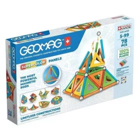 Geomag Supercolor Panels Recycled mágneses építőjáték (78 db)