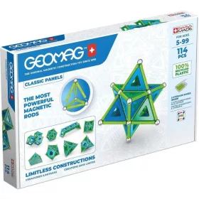   Geomag Green Line Classic Panel mágneses építőjáték (114 db-os)