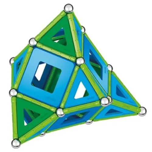 Geomag Green Line Classic Panel mágneses építőjáték (114 db-os)