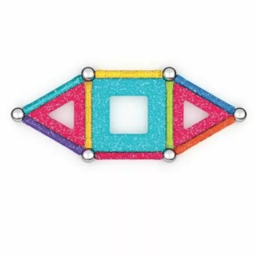 Geomag Glitter csillogó mágneses építőjáték (22 db-os)