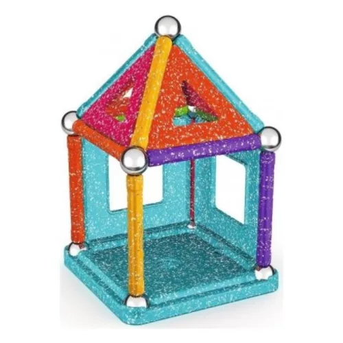 Geomag Glitter csillogó mágneses építőjáték (35 db)