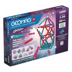 Geomag Glitter csillogó mágneses építőjáték (60 db)