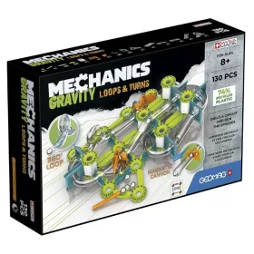 Geomag Mechanics Gravity Loops & Turns mágneses építőjáték – 130 db