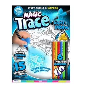 Magic Trace Kezdőszett – Víz alatti világ színező fényhatással kreatív játék