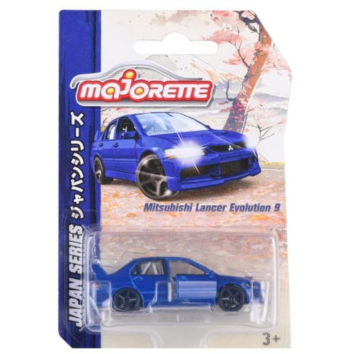 Majorette Japan Series Premium Cars - Mitsubishi Lancer Evolution 9 kisautó