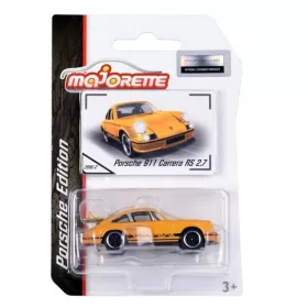 Majorette Porsche Edition 269E-2 Porsche 911 Carrera RS 2.7 sárga kisautó