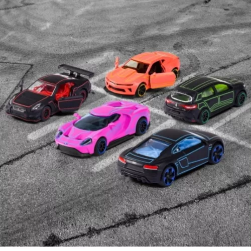Majorette Light Racer 5 db-os kisautó játékszett