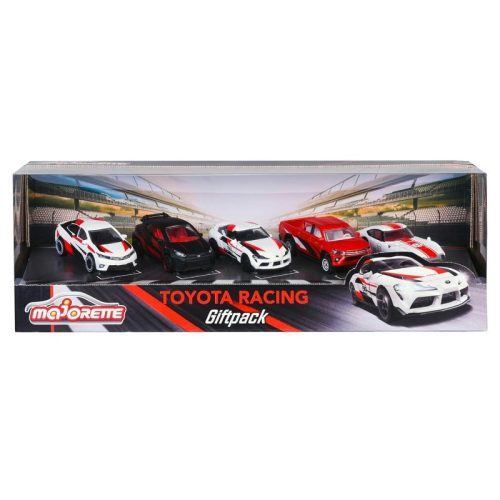 Majorette Toyota Racing Giftpack 5 db-os versenyautó ajándékszett