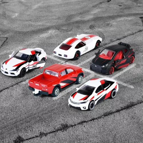 Majorette Toyota Racing Giftpack 5 db-os versenyautó ajándékszett