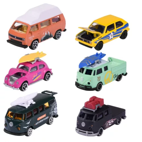 Majorette Volkswagen The Originals Premium Cars VW T1 kisautó fekete