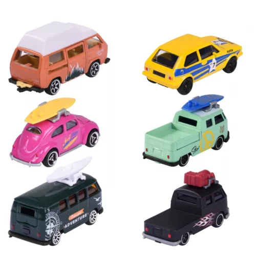 Majorette Volkswagen The Originals Premium Cars VW T1 kisautó fekete