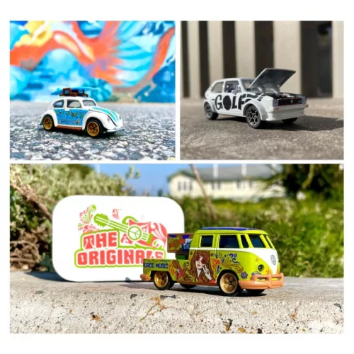 Majorette Volkswagen The Originals Deluxe Cars VW T1 kisautó (zöld)