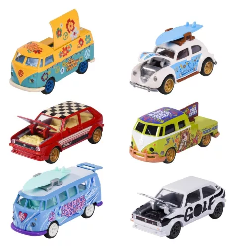 Majorette Volkswagen The Originals Deluxe Cars VW T1 kisautó (zöld)