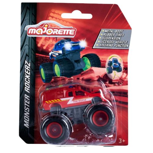 Majorette Monster Rockerz - Ford Tűzoltó kisautó