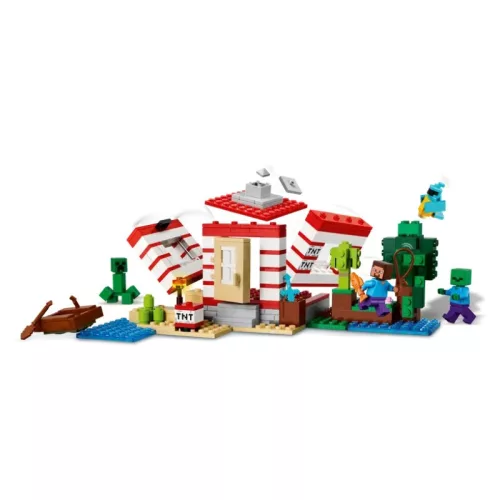 LEGO Minecraft 21275 Dinamitház a dzsungelben
