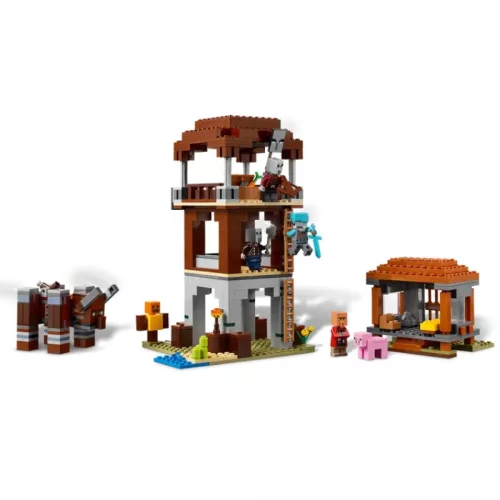 LEGO Minecraft 21278 A Fosztogató őrtorony és a Romboló