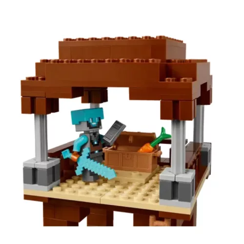 LEGO Minecraft 21278 A Fosztogató őrtorony és a Romboló