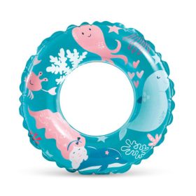   Intex - Átlátszó állatmintás úszógumi zöld színben (61 cm)