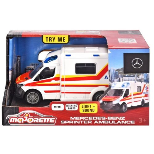 Majorette Mercedes-Benz Sprinter Ambulance mentőautó