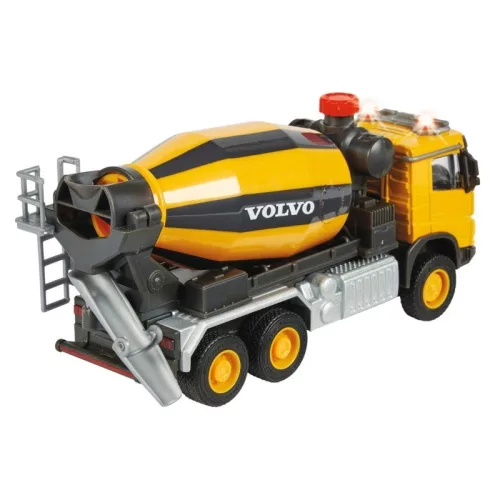 Majorette Construction Set – Volvo Beton Mixer teherautó fénnyel és hanggal (19 cm)