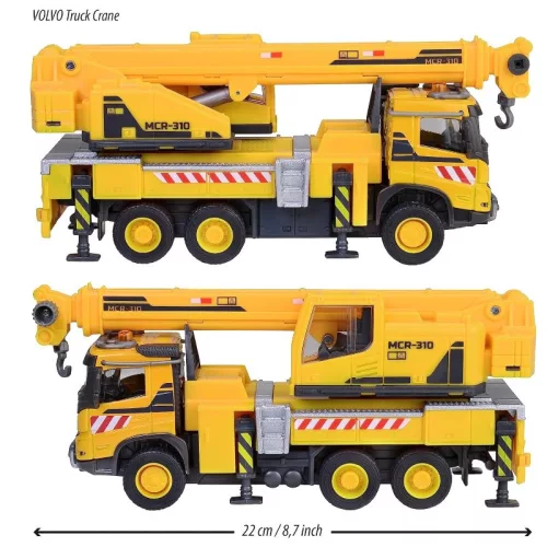 Majorette Volvo teherautó daru