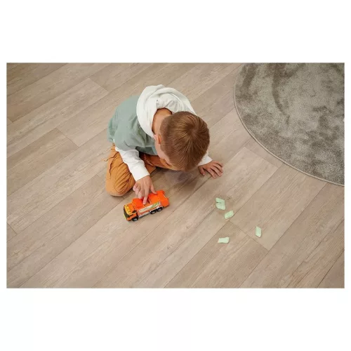 Majorette City Set Volvo szelektív hulladékgyűjtő kamion fénnyel és hanggal (19 cm)