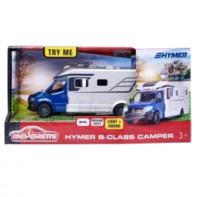 Majorette City Set Mercedes Hymer B-osztályú kemping autó fénnyel és hanggal (19 cm)