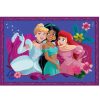 Clementoni 21517 Super Color 4 az 1-ben puzzle - Disney hercegnők (12, 16, 20 és 24 db)