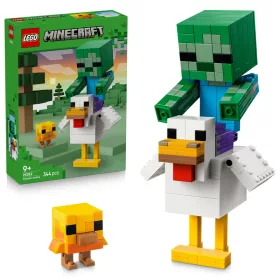 LEGO Minecraft 21582 Csirke zsokéi építőkészlet