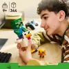 LEGO Minecraft 21582 Csirke zsokéi építőkészlet