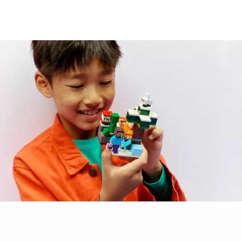 LEGO Minecraft 21583 Steve tajgai kalandjai