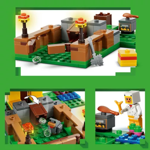 LEGO Minecraft 21585 Csirkefarm