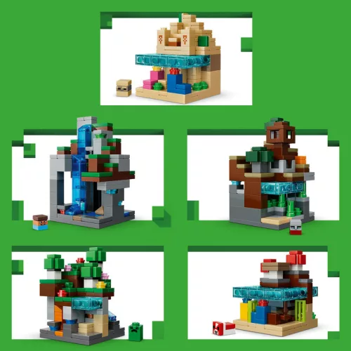 LEGO Minecraft 21589 Minibiomok