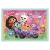 Clementoni SuperColor Puzzle – Gabby's Dollhouse 4 az 1-ben kirakó, 12, 16, 20, 24 db