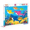 Clementoni 22109 Supercolor Puzzle kerettel - Baby shark (30 db) - többféle