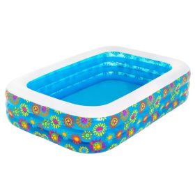 Bestway - Szögletes családi medence (229x152x56 cm)