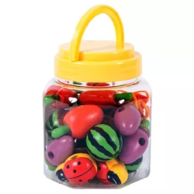 Fűzhető fa gyümölcs szett