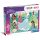 Clementoni 23767 Super Color Maxi Puzzle - Disney Hercegnők (104 db)
