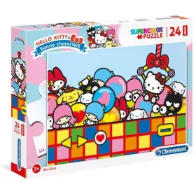 Clementoni SuperColor Maxi 24202 puzzle – Hello Kitty (24 db)