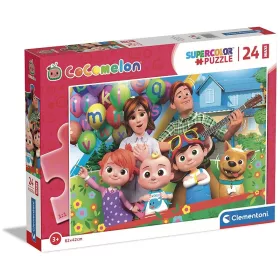 Clementoni SuperColor Maxi 24227 puzzle – CoComelon család (24 db)