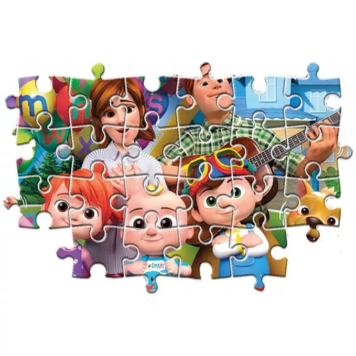 Clementoni SuperColor Maxi 24227 puzzle – CoComelon család (24 db)