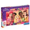 Clementoni 24241 Super Color Maxi puzzle - Disney hercegnők (24 db)