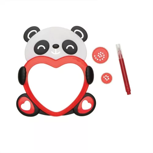 PlayMonster Spirográf Rajz Pajtik - Panda készlet