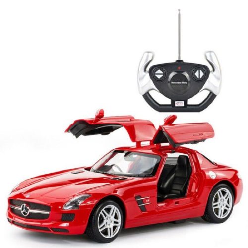 Rastar 47600 Távirányítós autó 1:14-es méretaránnyal - Mercedes-Benz SLS AMG (piros)