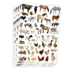 PlayBox Farm állatos matricák 300 db